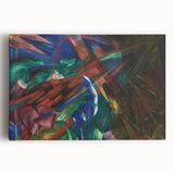 Dynamic Expressionist Art – Modern Abstract Animal Canvas Print