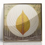 Framed wall art featuring elegant floral and botanical designs in vibrant colors, set in a gold frame with acrylic front for a modern touch. Perfect for home decor.