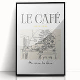 Large abstract wall art in mid-century modernist style, featuring bold geometric shapes in black and white.