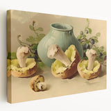 Large canvas print of assorted fruits in vibrant colors, ideal for kitchen wall art.