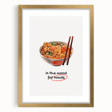 Extra large abstract art print featuring textured swirls in neutral tones, framed in gold, ideal for living room decor.