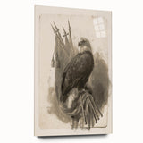 Bald Eagle & Flags - Independence Day Wall Art