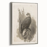 Bald Eagle & Flags - Independence Day Wall Art