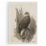 Bald Eagle & Flags - Independence Day Wall Art