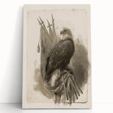 Bald Eagle & Flags - Independence Day Wall Art