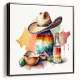 Sombrero & Tequila Cinco de Mayo Decor - Cinco de Mayo Decorations