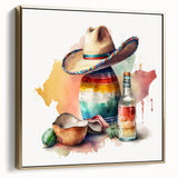 Sombrero & Tequila Cinco de Mayo Decor - Cinco de Mayo Decorations