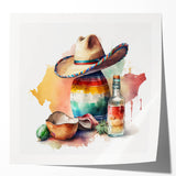 Sombrero & Tequila Cinco de Mayo Decor - Cinco de Mayo Decorations
