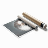 Silver Disco Ball Reflection - New Year's Eve Wall Art Print