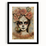 Butterfly Catrina Portrait – Día de los Muertos Canvas Art