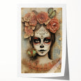 Butterfly Catrina Portrait – Día de los Muertos Canvas Art