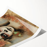 Butterfly Catrina Portrait – Día de los Muertos Canvas Art