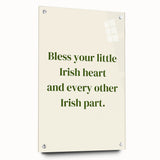 Irish Blessing St. Patrick's Day Wall Art - Celtic Home Decor