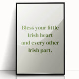 Irish Blessing St. Patrick's Day Wall Art - Celtic Home Decor