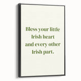 Irish Blessing St. Patrick's Day Wall Art - Celtic Home Decor