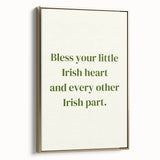 Irish Blessing St. Patrick's Day Wall Art - Celtic Home Decor