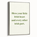 Irish Blessing St. Patrick's Day Wall Art - Celtic Home Decor