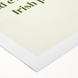 Irish Blessing St. Patrick's Day Wall Art - Celtic Home Decor