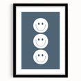 Smiley Faces - Boys Room Wall Art Kids Wall Art Prints