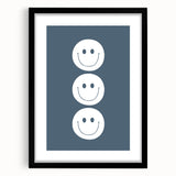 Smiley Faces - Boys Room Wall Art Kids Wall Art Prints