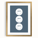 Smiley Faces - Boys Room Wall Art Kids Wall Art Prints