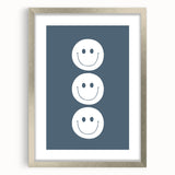 Smiley Faces - Boys Room Wall Art Kids Wall Art Prints