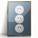 Smiley Faces - Boys Room Wall Art Kids Wall Art Prints