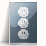 Smiley Faces - Boys Room Wall Art Kids Wall Art Prints