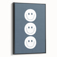 Smiley Faces - Boys Room Wall Art Kids Wall Art Prints