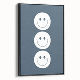 Smiley Faces - Boys Room Wall Art Kids Wall Art Prints