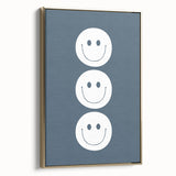 Smiley Faces - Boys Room Wall Art Kids Wall Art Prints
