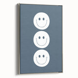 Smiley Faces - Boys Room Wall Art Kids Wall Art Prints