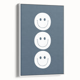 Smiley Faces - Boys Room Wall Art Kids Wall Art Prints