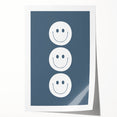 Smiley Faces - Boys Room Wall Art Kids Wall Art Prints