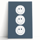 Smiley Faces - Boys Room Wall Art Kids Wall Art Prints