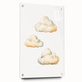Dreamy Watercolor Clouds Nursery Wall Art - Baby Room Decor