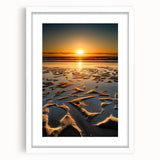 Landscape frame with a white mat showcasing a scenic artwork, perfect for home decor, enhancing interiors with a modern touch. Ideal for displaying cherished memories or art pieces.