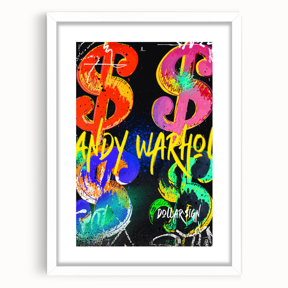 Graffiti Pop Art Wall Art – Bold Colorful Canvas Print