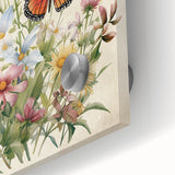 Inspirational Floral Typography Art - "It Is Well" Canvas Print