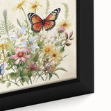 Inspirational Floral Typography Art - "It Is Well" Canvas Print