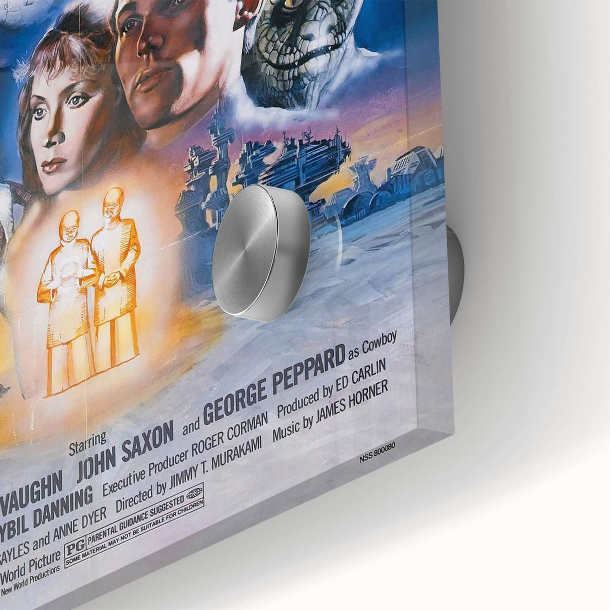 Retro Wall Art - Battle Beyond the Stars Vintage Sci-Fi Poster