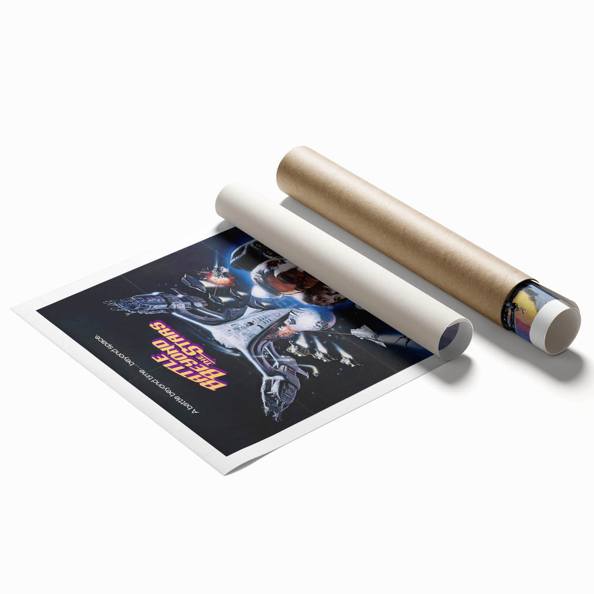 Retro Wall Art - Battle Beyond the Stars Vintage Sci-Fi Poster