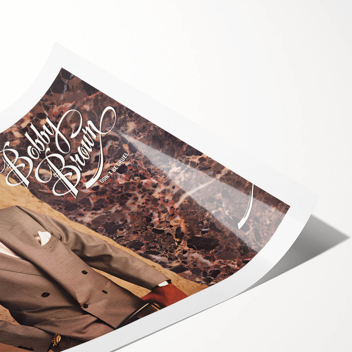 Retro Wall Art – Bobby Brown Don’t Be Cruel Album Canvas Print