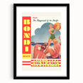 Bondi Beach Retro Travel Poster | Vintage Australian Beach Print