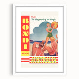 Bondi Beach Retro Travel Poster | Vintage Australian Beach Print