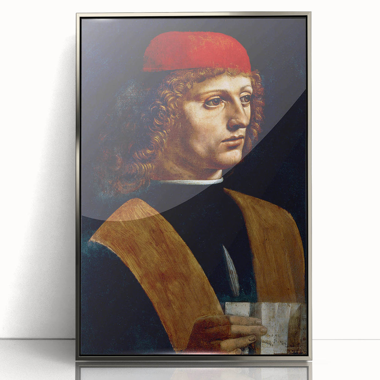 Leonardo da Vinci's Portrait of a Musician Art Print – Iconic Masterpiece