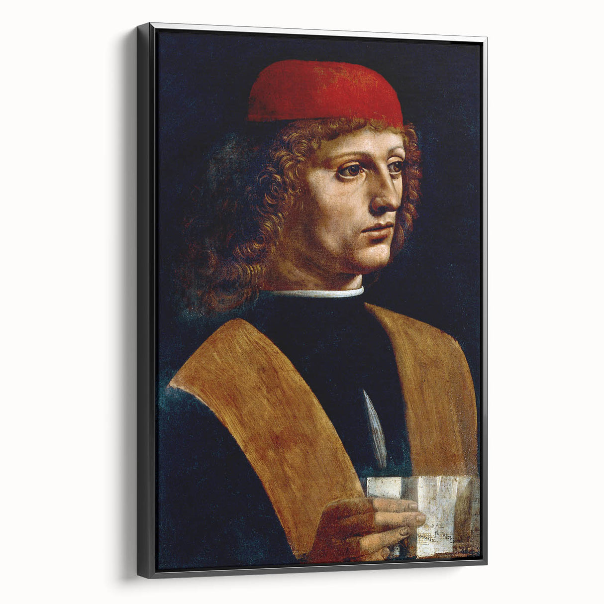 Leonardo da Vinci's Portrait of a Musician Art Print – Iconic Masterpiece