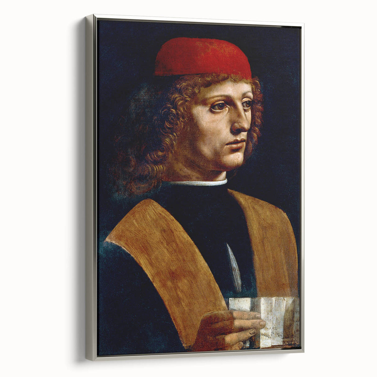 Leonardo da Vinci's Portrait of a Musician Art Print – Iconic Masterpiece