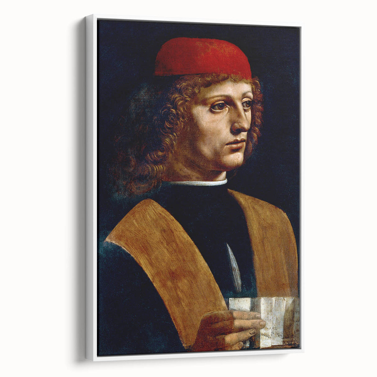 Leonardo da Vinci's Portrait of a Musician Art Print – Iconic Masterpiece