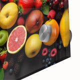 Vibrant Fruit Medley - Modern Kitchen Wall Art for Fresh Decor
